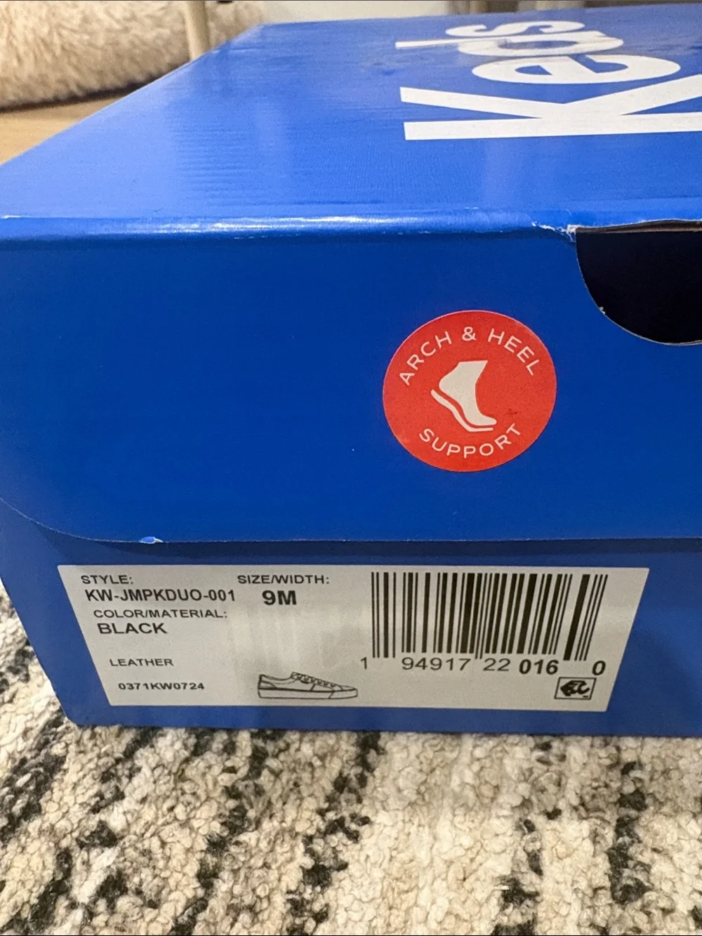 Keds lace kick size